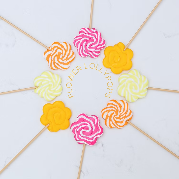 FLOWER LOLLIPOPS