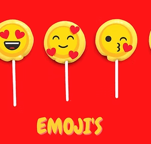 Emoji Lollies - Mini